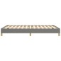 vidaXL Giroletto senza Materasso Grigio Scuro 140x190 cm Tessuto vidaXL Giroletto senza Materasso Grigio Scuro 140x190 cm Tessuto