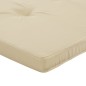 vidaXL Cuscini per Sedia a Sdraio 2 pz Beige in Tessuto Oxford vidaXL Cuscini per Sedia a Sdraio 2 pz Beige in Tessuto Oxford