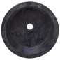 Lavandino Nero Ø40x15 cm in Marmo Lavandino Nero Ø40x15 cm in Marmo
