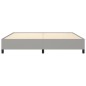 vidaXL Giroletto Grigio Chiaro 200x200 cm in Tessuto vidaXL Giroletto Grigio Chiaro 200x200 cm in Tessuto