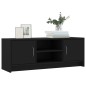 vidaXL Mobile Porta TV Nero 102x30x37,5 cm in Legno Multistrato vidaXL Mobile Porta TV Nero 102x30x37,5 cm in Legno Multistrato