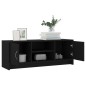 vidaXL Mobile Porta TV Nero 102x30x37,5 cm in Legno Multistrato vidaXL Mobile Porta TV Nero 102x30x37,5 cm in Legno Multistrato