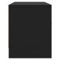vidaXL Mobile Porta TV Nero 102x30x37,5 cm in Legno Multistrato vidaXL Mobile Porta TV Nero 102x30x37,5 cm in Legno Multistrato