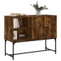 vidaXL Credenza Rovere Fumo 100x40x79,5 cm in Legno Multistrato vidaXL Credenza Rovere Fumo 100x40x79,5 cm in Legno Multistrato