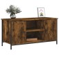 vidaXL Mobile TV Rovere Fumo 100x40x50 cm in Legno Multistrato vidaXL Mobile TV Rovere Fumo 100x40x50 cm in Legno Multistrato