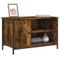 vidaXL Mobile Porta TV Rovere Fumo 80x40x50 cm in Legno Multistrato vidaXL Mobile Porta TV Rovere Fumo 80x40x50 cm in Legno Multistrato