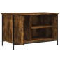 vidaXL Mobile Porta TV Rovere Fumo 80x40x50 cm in Legno Multistrato vidaXL Mobile Porta TV Rovere Fumo 80x40x50 cm in Legno Multistrato