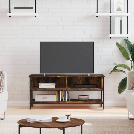 vidaXL Mobile Porta TV Rovere Fumo 100x35x45 cm in Legno Multistrato