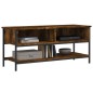 vidaXL Mobile Porta TV Rovere Fumo 100x35x45 cm in Legno Multistrato