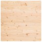 vidaXL Piano Tavolo 70x70x2,5 cm in Legno Massello di Pino Quadrato