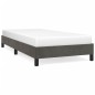 vidaXL Giroletto Grigio Scuro 90x190 cm in Velluto vidaXL Giroletto Grigio Scuro 90x190 cm in Velluto