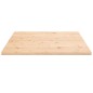 vidaXL Piano Tavolo 90x90x2,5 cm in Legno Massello di Pino Quadrato