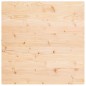 vidaXL Piano Tavolo 90x90x2,5 cm in Legno Massello di Pino Quadrato