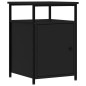 vidaXL Comodini 2 pz Neri 40x42x60 cm in Legno Multistrato vidaXL Comodini 2 pz Neri 40x42x60 cm in Legno Multistrato