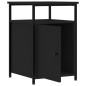 vidaXL Comodini 2 pz Neri 40x42x60 cm in Legno Multistrato vidaXL Comodini 2 pz Neri 40x42x60 cm in Legno Multistrato