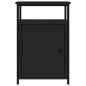 vidaXL Comodini 2 pz Neri 40x42x60 cm in Legno Multistrato vidaXL Comodini 2 pz Neri 40x42x60 cm in Legno Multistrato