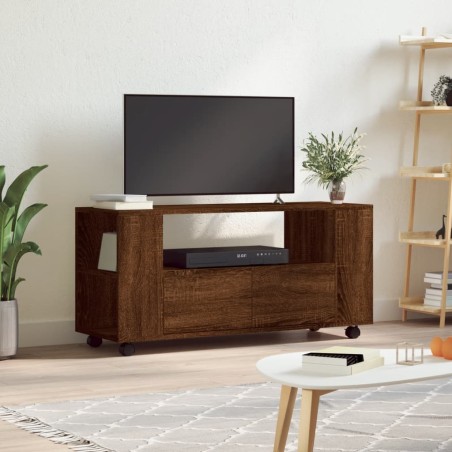 vidaXL Mobile TV Rovere Marrone 102x34,5x43 cm in Legno Multistrato