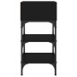 vidaXL Comodini 2 pz Neri 35x34,5x70 cm in Legno Multistrato vidaXL Comodini 2 pz Neri 35x34,5x70 cm in Legno Multistrato