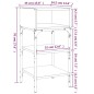 vidaXL Comodini 2 pz Neri 35x34,5x70 cm in Legno Multistrato vidaXL Comodini 2 pz Neri 35x34,5x70 cm in Legno Multistrato