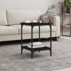 vidaXL Tavolino da Salotto Nero 40x40x55 cm in Legno Multistrato