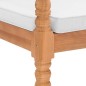 vidaXL Sedie Batavia 2 pz con Cuscini in Legno Massello di Teak vidaXL Sedie Batavia 2 pz con Cuscini in Legno Massello di Teak