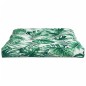 vidaXL Cuscino per Pallet Motivo a Foglie 70x70x12 cm