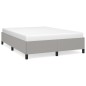 vidaXL Giroletto Grigio Chiaro 140x190 cm in Tessuto vidaXL Giroletto Grigio Chiaro 140x190 cm in Tessuto