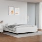 vidaXL Giroletto Bianco 160x200 cm in Similpelle vidaXL Giroletto Bianco 160x200 cm in Similpelle