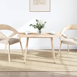vidaXL Piano Tavolo 100x60x2,5 cm Legno Massello di Pino Rettangolare
