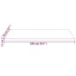 vidaXL Piano Tavolo 100x60x2,5 cm Legno Massello di Pino Rettangolare vidaXL Piano Tavolo 100x60x2,5 cm Legno Massello di Pino Rettangolare