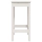 vidaXL Sgabelli da Bar 2 pz Bianchi 40x40x78 cm Legno Massello di Pino vidaXL Sgabelli da Bar 2 pz Bianchi 40x40x78 cm Legno Massello di Pino