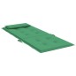 vidaXL Cuscini per Sedia con Schienale Alto 4 pz Verde Tessuto Oxford vidaXL Cuscini per Sedia con Schienale Alto 4 pz Verde Tessuto Oxford