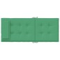 vidaXL Cuscini per Sedia con Schienale Alto 4 pz Verde Tessuto Oxford vidaXL Cuscini per Sedia con Schienale Alto 4 pz Verde Tessuto Oxford