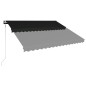Tenda da Sole Retrattile Automatica 450x300 cm Antracite Tenda da Sole Retrattile Automatica 450x300 cm Antracite