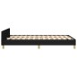 vidaXL Giroletto senza Materasso Nero 120x200 cm Tessuto vidaXL Giroletto senza Materasso Nero 120x200 cm Tessuto