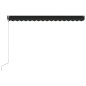 Tenda da Sole Retrattile Automatica 450x300 cm Antracite Tenda da Sole Retrattile Automatica 450x300 cm Antracite