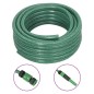 vidaXL Set Tubo da Giardino con Raccordi Verde 0,6" 20 m in PVC vidaXL Set Tubo da Giardino con Raccordi Verde 0,6" 20 m in PVC