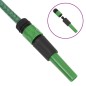 vidaXL Set Tubo da Giardino con Raccordi Verde 0,6" 20 m in PVC vidaXL Set Tubo da Giardino con Raccordi Verde 0,6" 20 m in PVC