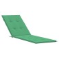 vidaXL Cuscino per Sdraio Verde (75+105)x50x3 cm vidaXL Cuscino per Sdraio Verde (75+105)x50x3 cm