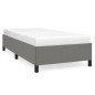 vidaXL Giroletto senza Materasso Grigio Scuro 100x200 cm Tessuto vidaXL Giroletto senza Materasso Grigio Scuro 100x200 cm Tessuto