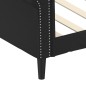 vidaXL Letto da Giorno Nero 90x200 cm in Similpelle vidaXL Letto da Giorno Nero 90x200 cm in Similpelle