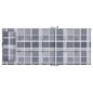 vidaXL Cuscini Sedia Schienale Alto 6pz a Quadri Grigio Tessuto Oxford vidaXL Cuscini Sedia Schienale Alto 6pz a Quadri Grigio Tessuto Oxford