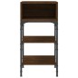vidaXL Comodini 2 pz Rovere Marrone 35x34,5x70 cm in Legno Multistrato vidaXL Comodini 2 pz Rovere Marrone 35x34,5x70 cm in Legno Multistrato