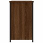 vidaXL Comodini 2 pz Rovere Marrone 40x36x60 cm in Legno Multistrato vidaXL Comodini 2 pz Rovere Marrone 40x36x60 cm in Legno Multistrato