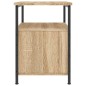 vidaXL Comodini 2pz Rovere Sonoma 34x35,5x50 cm in Legno Multistrato vidaXL Comodini 2pz Rovere Sonoma 34x35,5x50 cm in Legno Multistrato