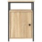 vidaXL Comodini 2 pz Rovere Sonoma 40x42x60 cm in Legno Multistrato vidaXL Comodini 2 pz Rovere Sonoma 40x42x60 cm in Legno Multistrato