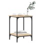 vidaXL Tavolino da Salotto Rovere Sonoma 40x40x55 cm Legno Multistrato