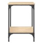vidaXL Tavolino da Salotto Rovere Sonoma 40x40x55 cm Legno Multistrato