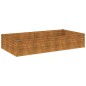 vidaXL Fioriera Rialzata da Giardino 195x100x36 cm in Acciaio Corten vidaXL Fioriera Rialzata da Giardino 195x100x36 cm in Acciaio Corten