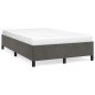 vidaXL Giroletto Grigio Scuro 120x200 cm in Velluto vidaXL Giroletto Grigio Scuro 120x200 cm in Velluto